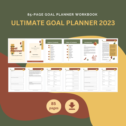 Ultimate Goal Planner 2023 – Printable PDF (Digital Download)