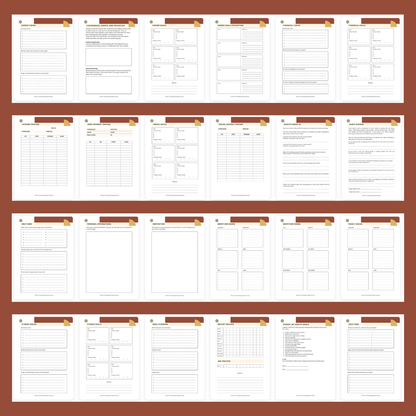 Ultimate Goal Planner 2025 – Printable PDF (Digital Download)