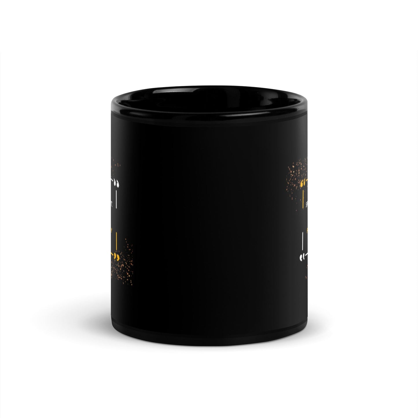 Black Glossy Mug