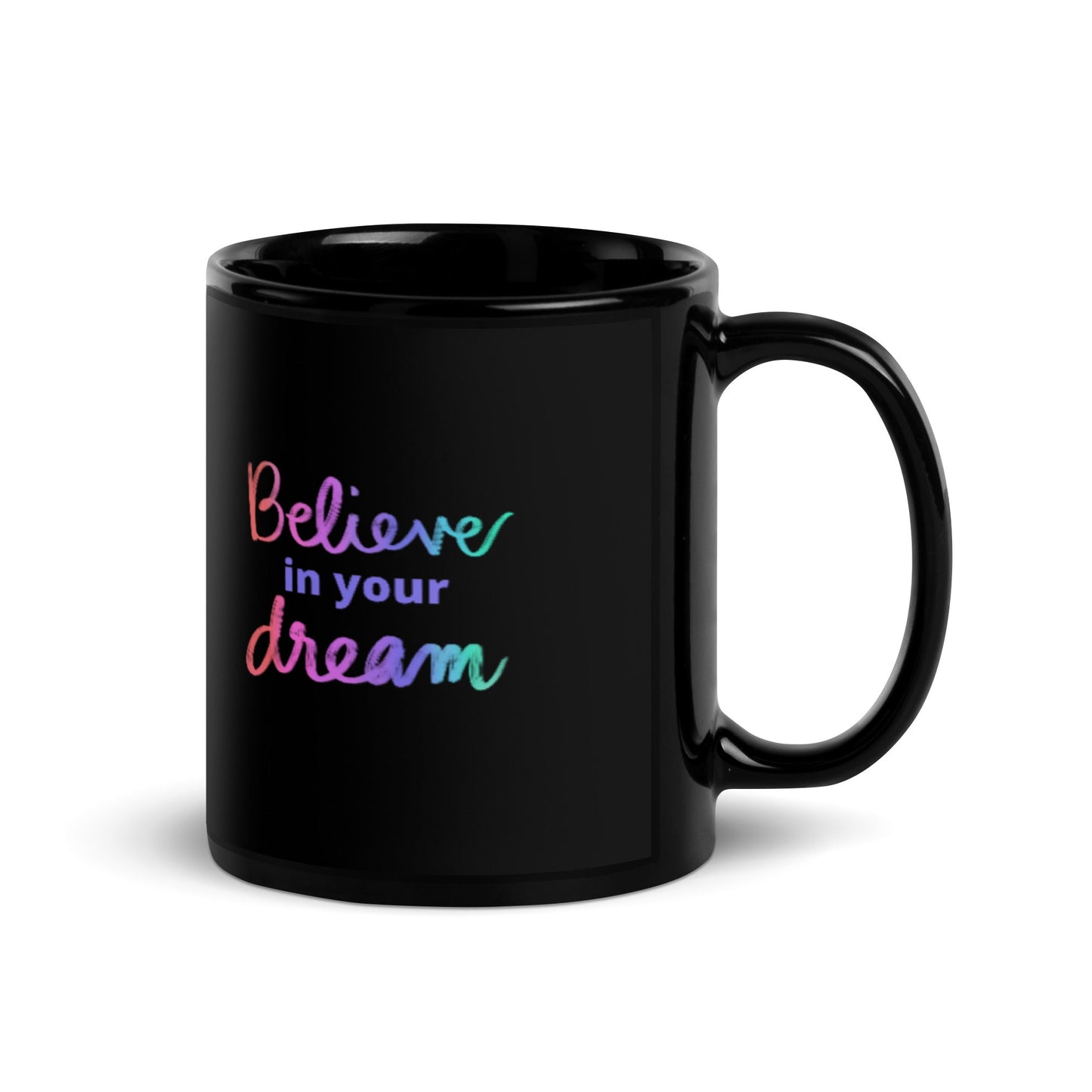 Black Glossy Mug