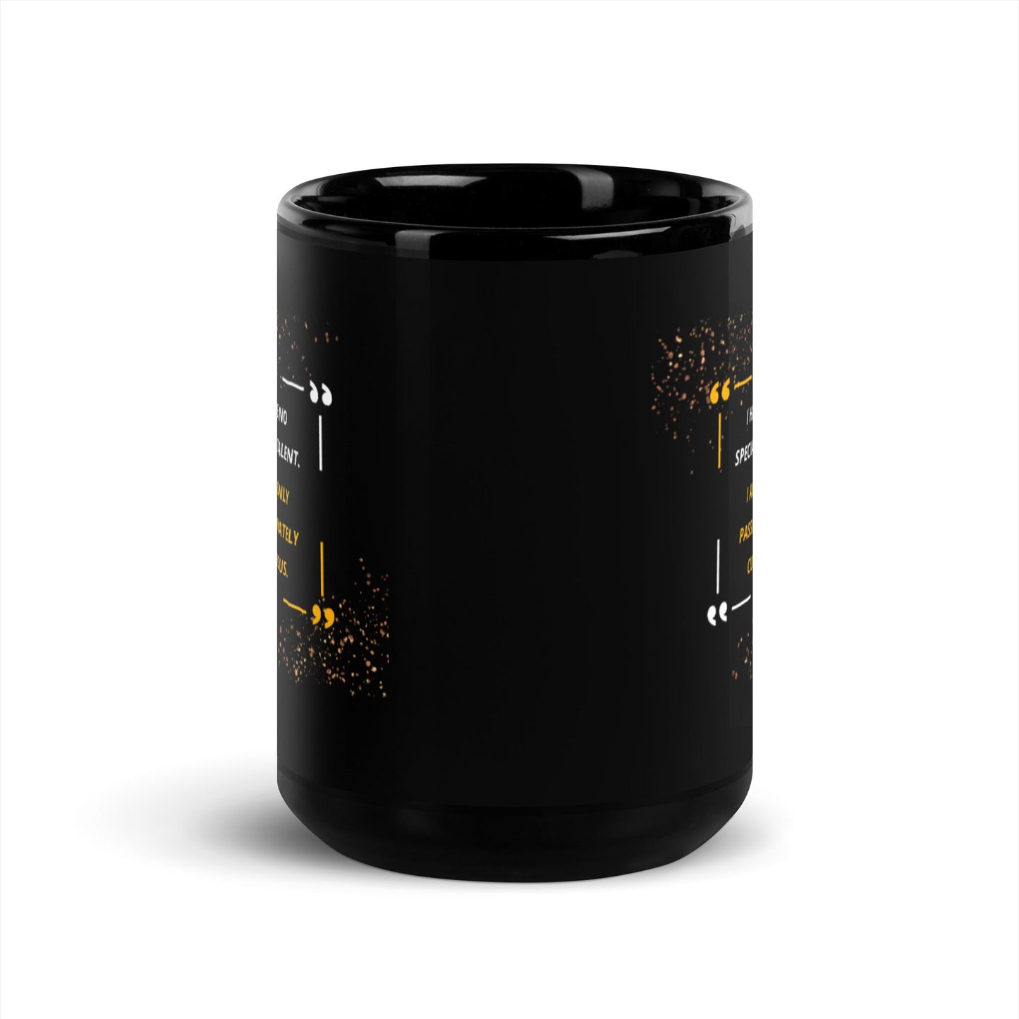 Black Glossy Mug