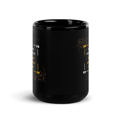 Black Glossy Mug