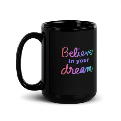 Black Glossy Mug