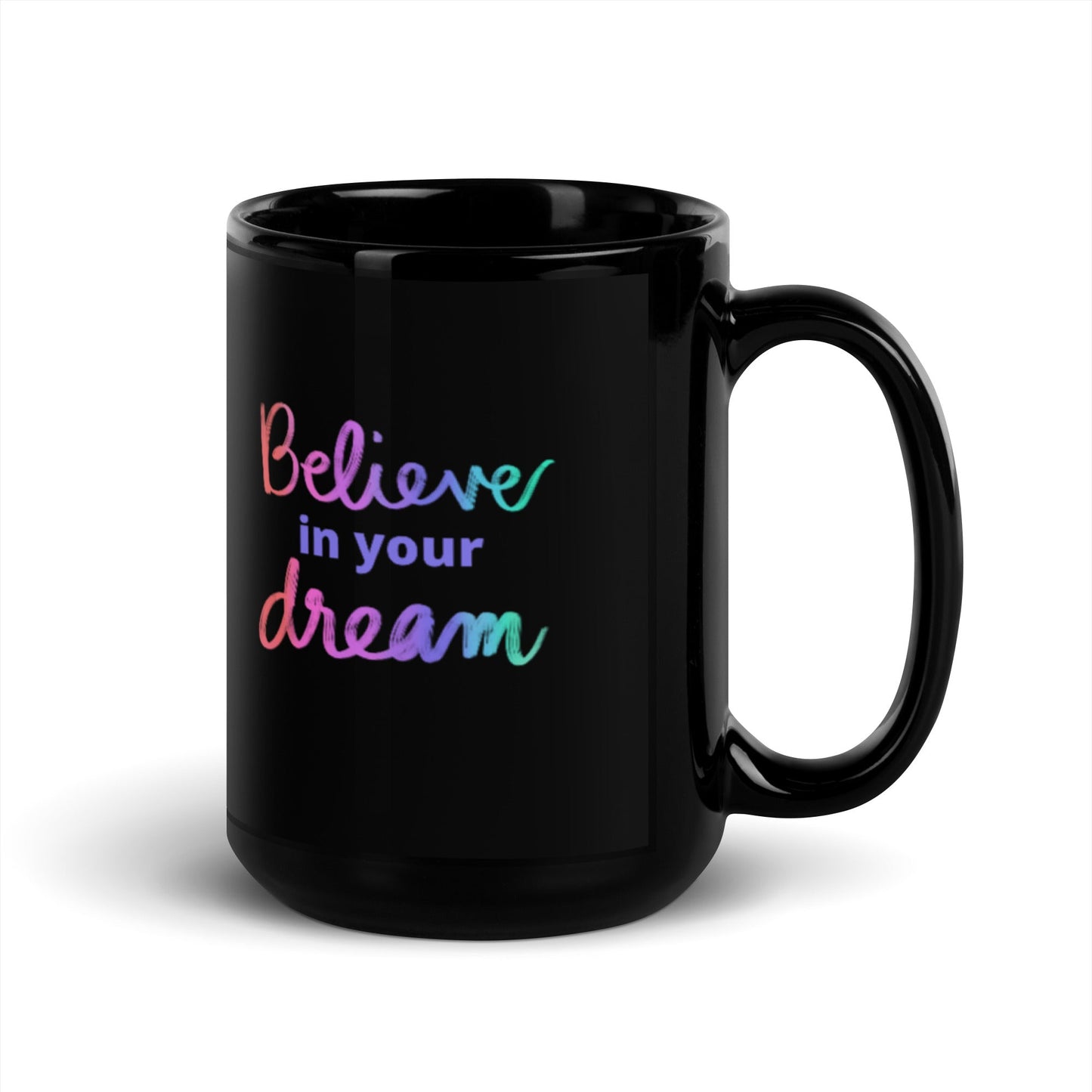 Black Glossy Mug