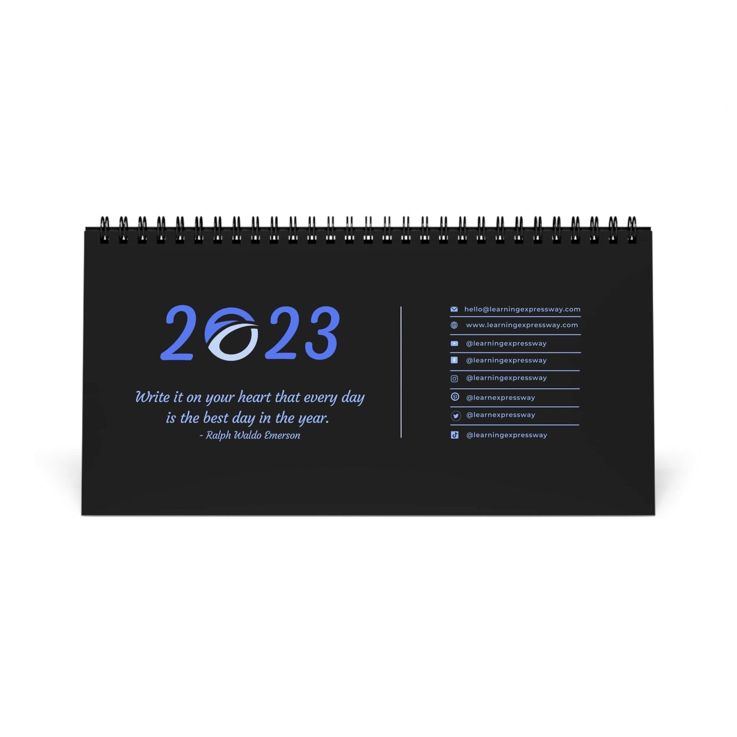 Desk Calendar 2023 | Productivity Desk Calendar | Desk Calendar for Office & Home Office