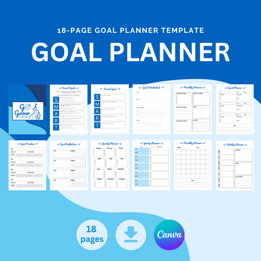 Go Grow - Goal Planner (Digital Download)
