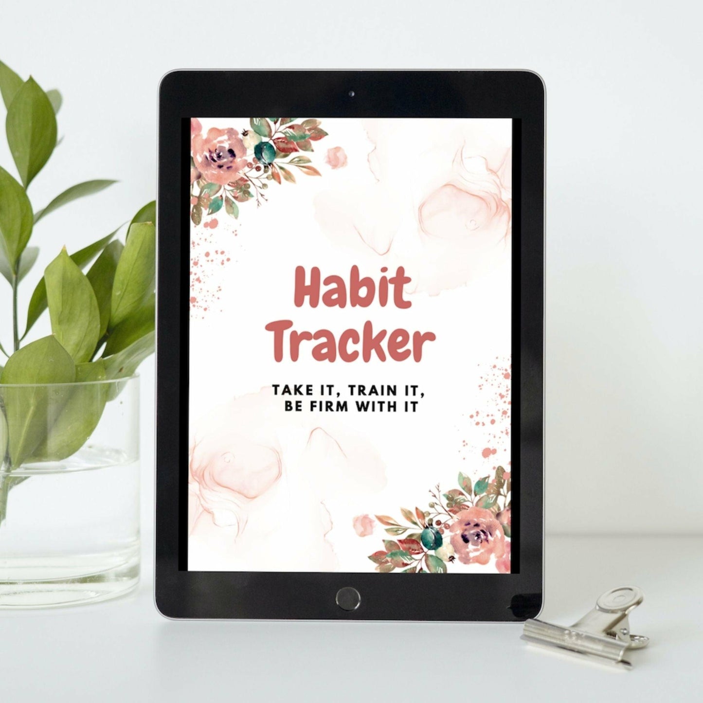 Habit Tracker Printable - Routine Tracker, 30 Day Habit Challenge, 90 Day Habit Challenge