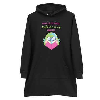 Hoodie dress - Books let you travel