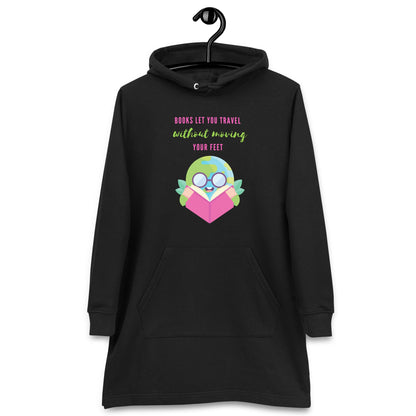 Hoodie dress - Books let you travel