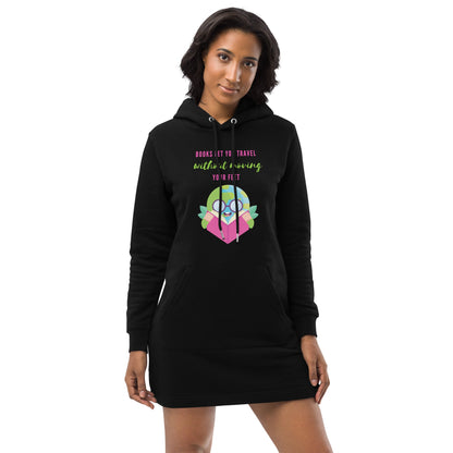 Hoodie dress - Books let you travel