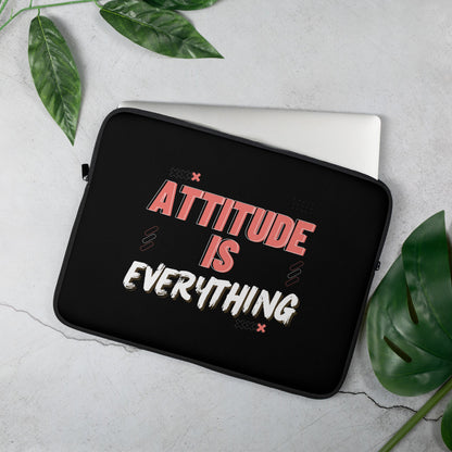 Laptop Sleeve - Attitude is everything