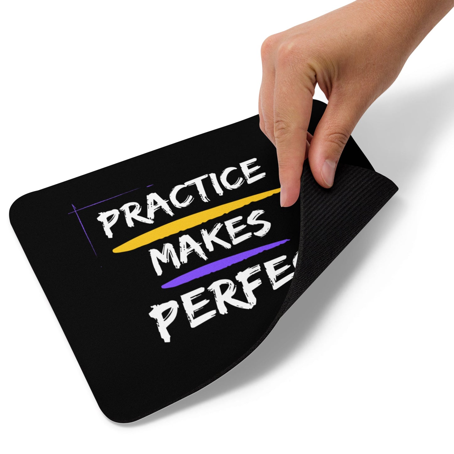 Mouse pad - Practice makes perfect