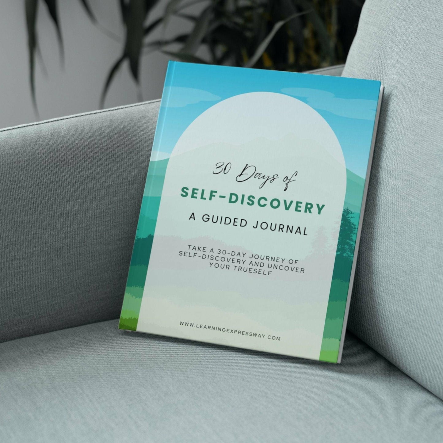 30 Day Self Discovery Journal | Self Help Workbook Printable, Digital Download | Self Discovery Prompts | Instant Download PDF