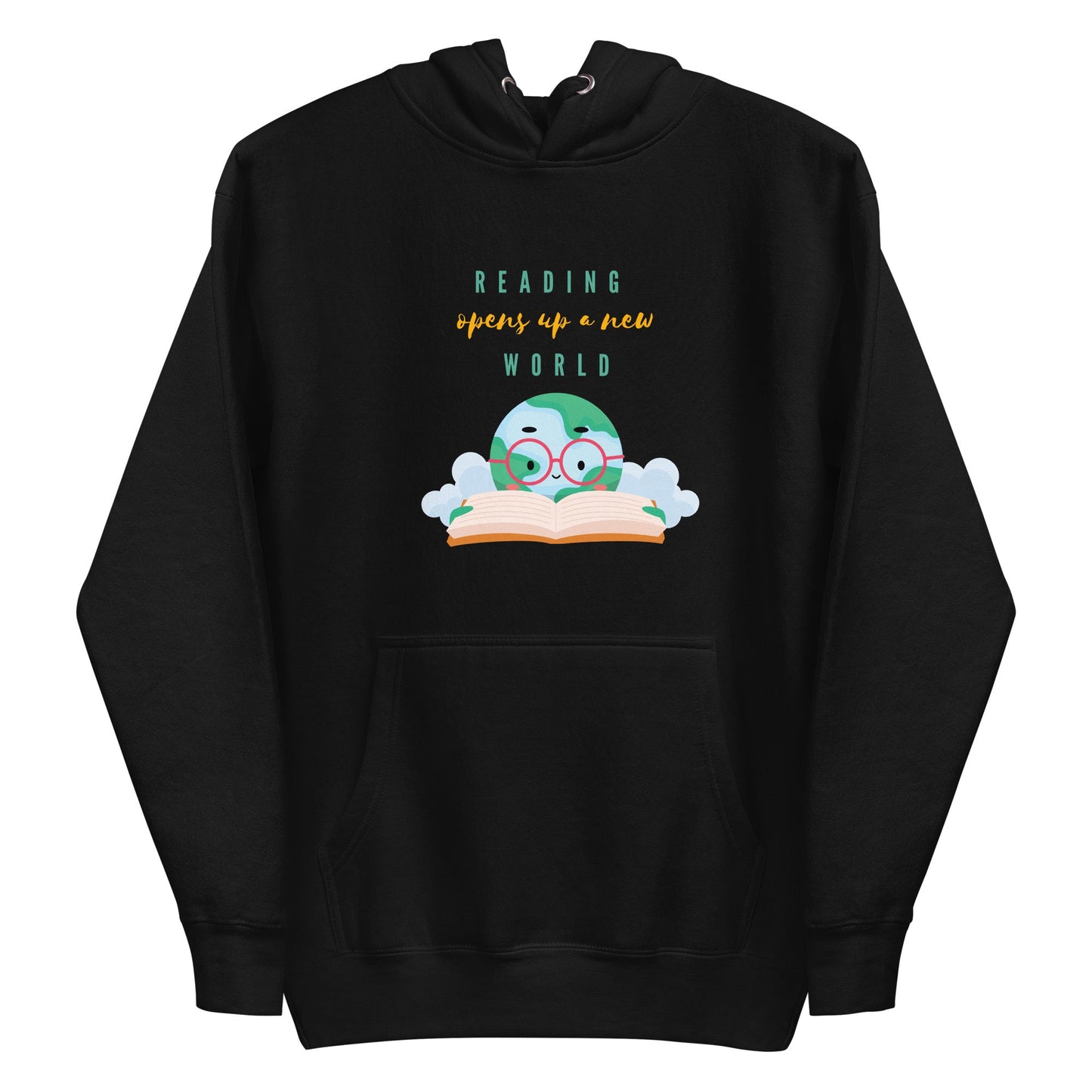 Unisex Hoodie _ Reading opens up a new world