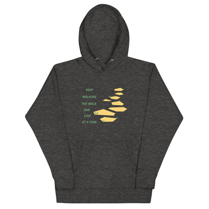 Unisex Hoodie - Keep walking