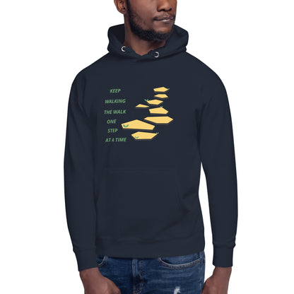 Unisex Hoodie - Keep walking