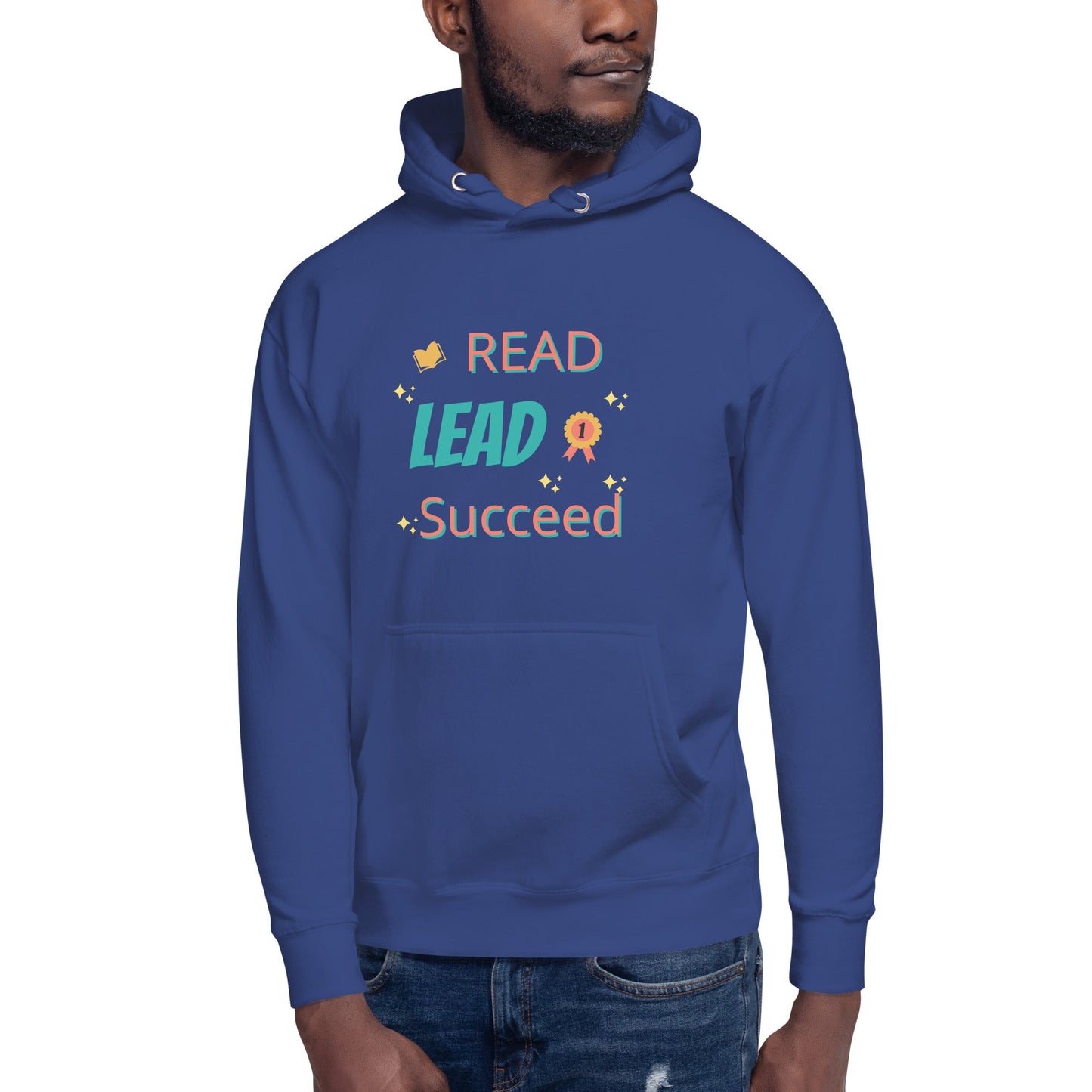 Unisex Hoodie - Read, Lead, Succeed