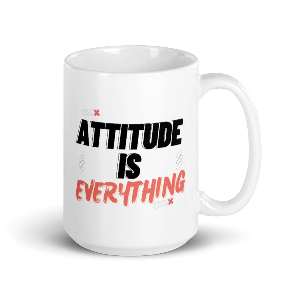 Inspirational mug - Attitude is everything